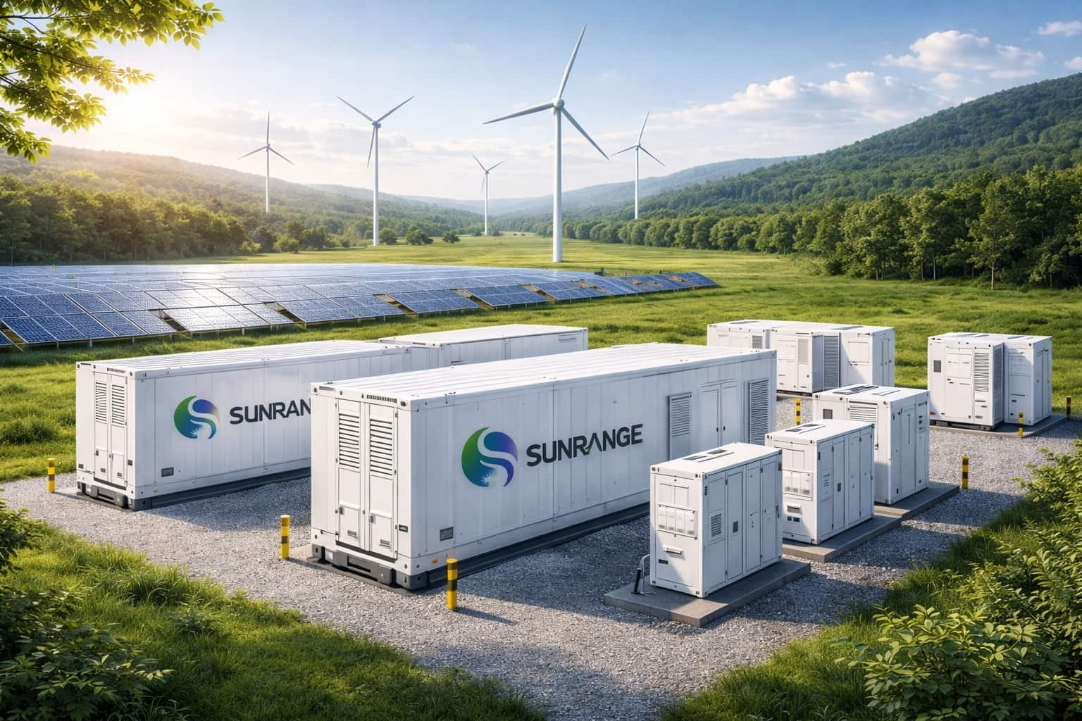 Sunrange Containerized & Outdoor Battery Energy Storage Systems