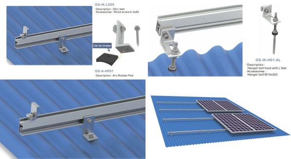 Sunrange Roof Solar Mounting System Sunrange Roof Solar Mounting System