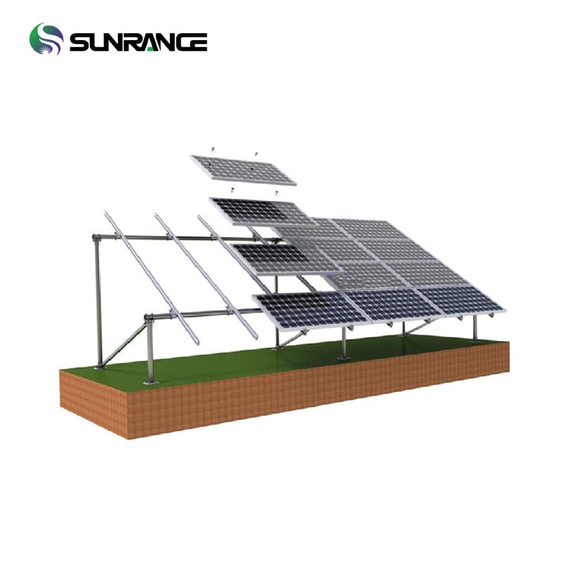 Customizable Ground Solar Mounting System