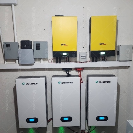 28.8KWH Solar Energy Storage in Barbados