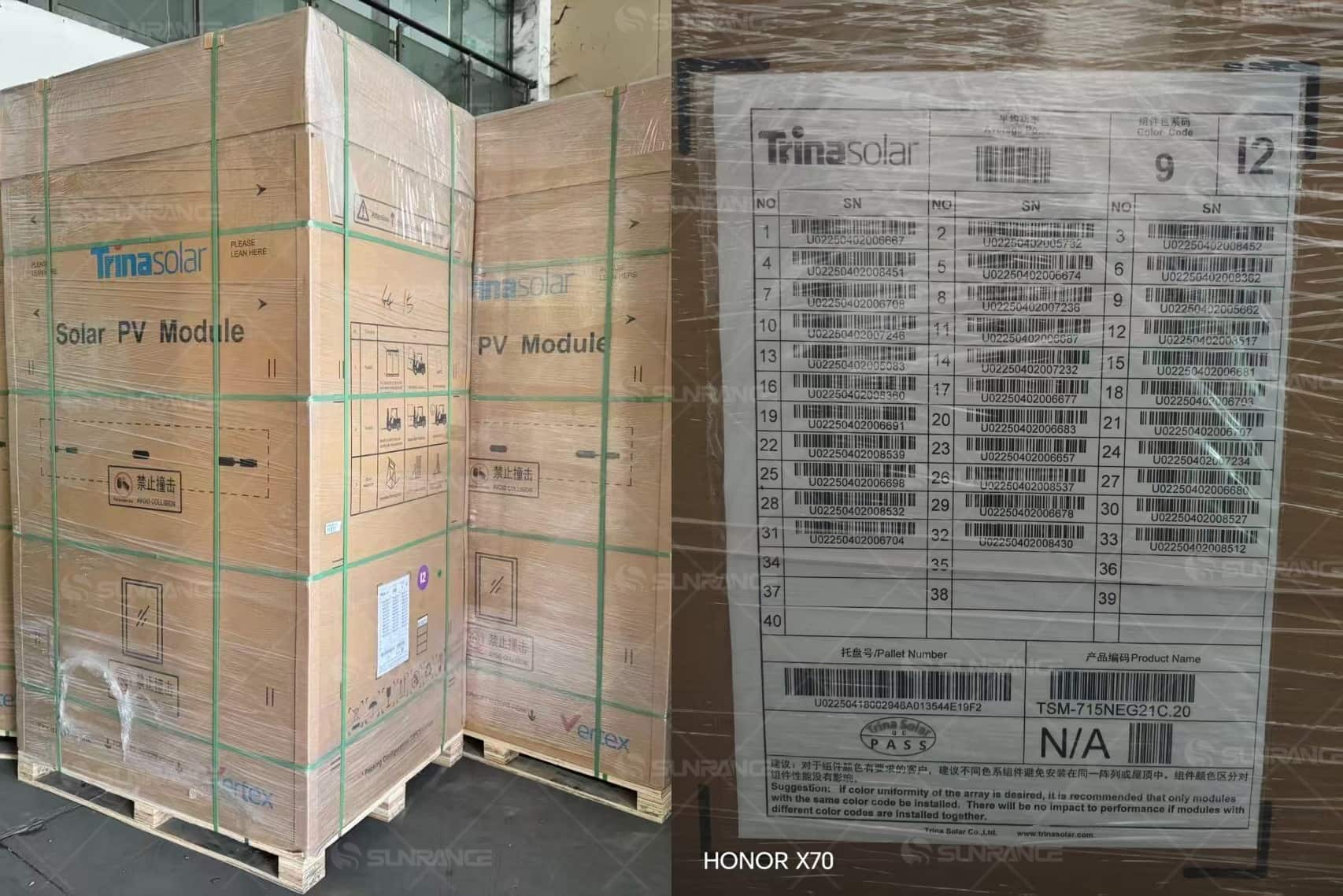 Trina 715W Solar Panel